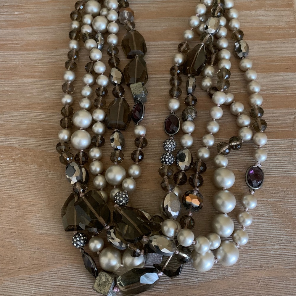Astor five strand necklace